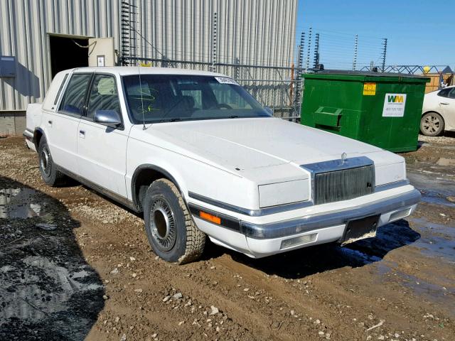 1C3XY66R1MD178518 - 1991 CHRYSLER NEW YORKER WHITE photo 1