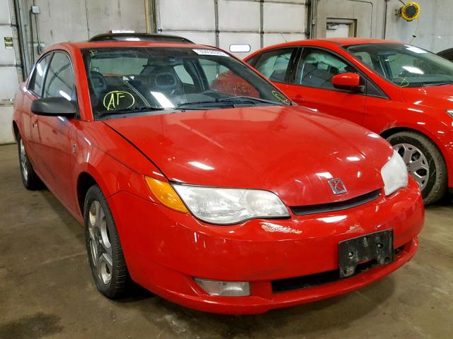 1G8AW12F94Z205127 - 2004 SATURN ION LEVEL RED photo 1