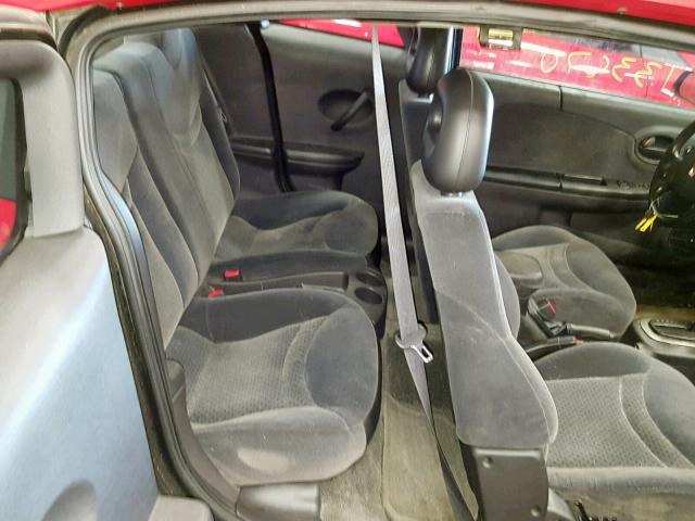 1G8AW12F94Z205127 - 2004 SATURN ION LEVEL RED photo 6