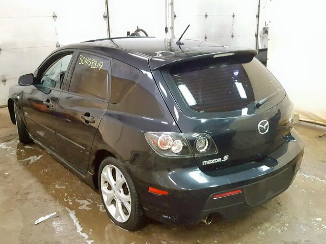 JM1BK343X91221749 - 2009 MAZDA 3 S BLACK photo 3