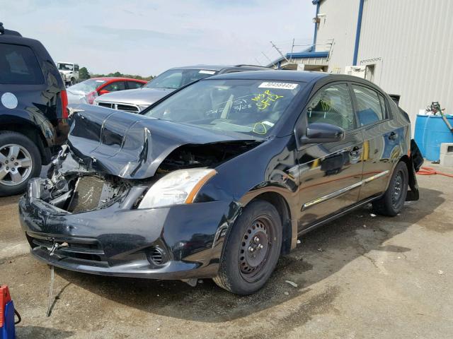 3N1AB6AP1CL737277 - 2012 NISSAN SENTRA 2.0 BLACK photo 2