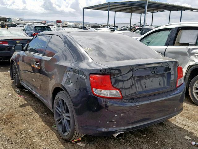 JTKJF5C78C3026060 - 2012 TOYOTA SCION TC BLACK photo 3