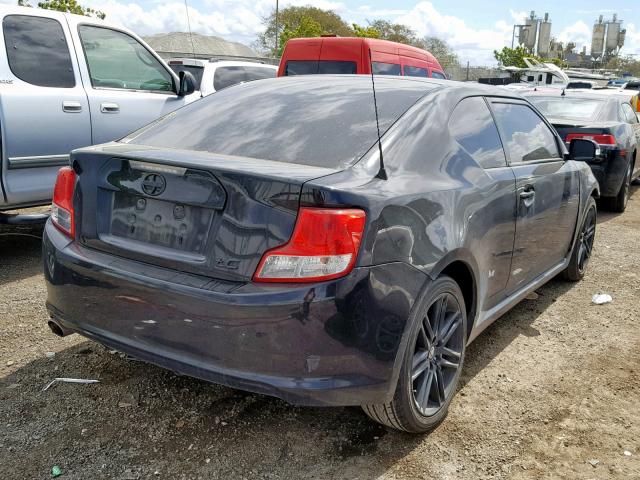 JTKJF5C78C3026060 - 2012 TOYOTA SCION TC BLACK photo 4