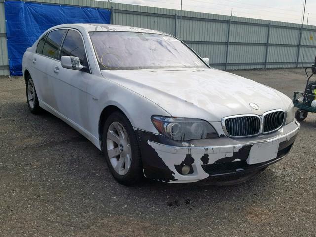 WBAHN83526DT39285 - 2006 BMW 750 LI WHITE photo 1