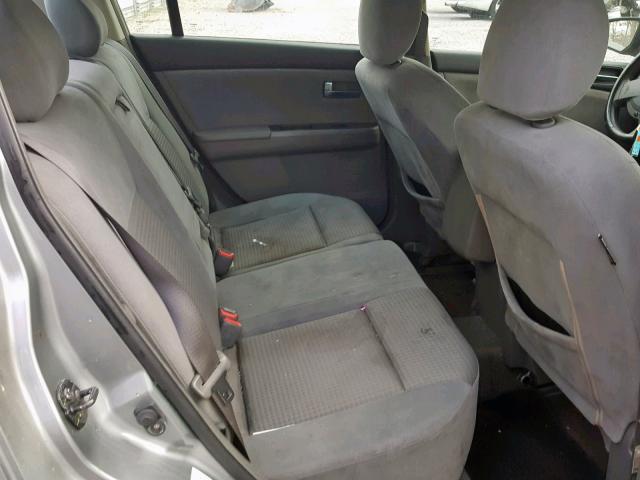 3N1AB61E28L755843 - 2008 NISSAN SENTRA 2.0 SILVER photo 6