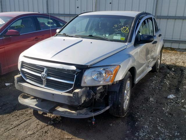 1B3HB48B47D557556 - 2007 DODGE CALIBER SX SILVER photo 2