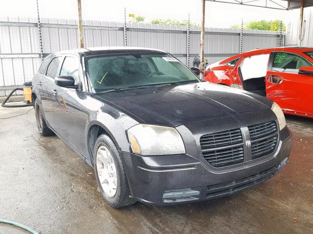 2D4FV47T87H720870 - 2007 DODGE MAGNUM SE BLACK photo 1