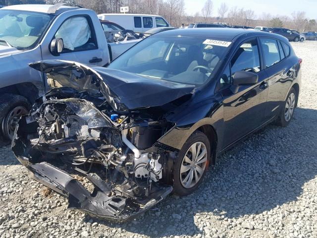 4S3GTAA60K3714548 - 2019 SUBARU IMPREZA RED photo 2