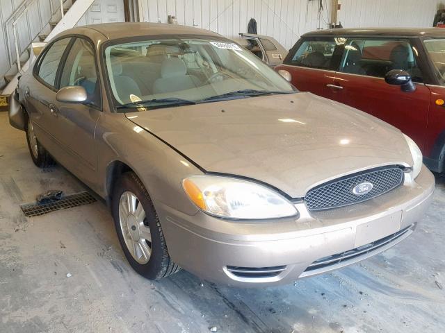 1FAFP56U47A147624 - 2007 FORD TAURUS SEL GOLD photo 1