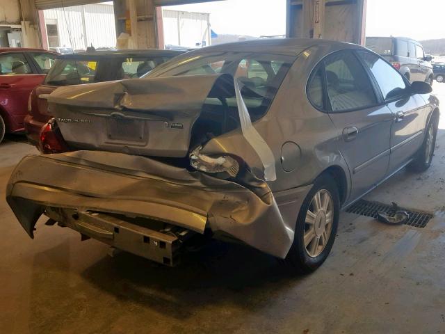 1FAFP56U47A147624 - 2007 FORD TAURUS SEL GOLD photo 4