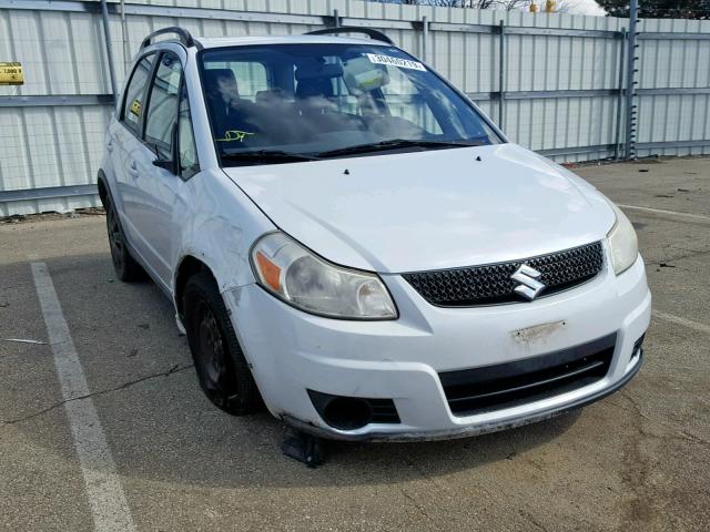 JS2YA5A37A6301245 - 2010 SUZUKI SX4 WHITE photo 1