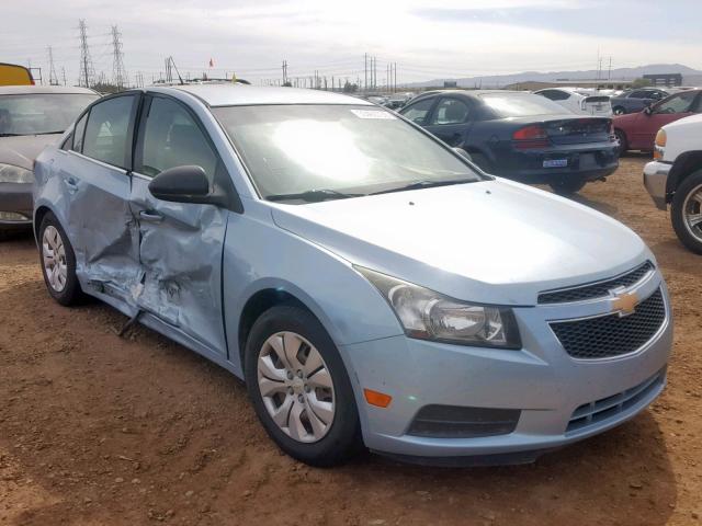 1G1PD5SH7C7203474 - 2012 CHEVROLET CRUZE LS BLUE photo 1