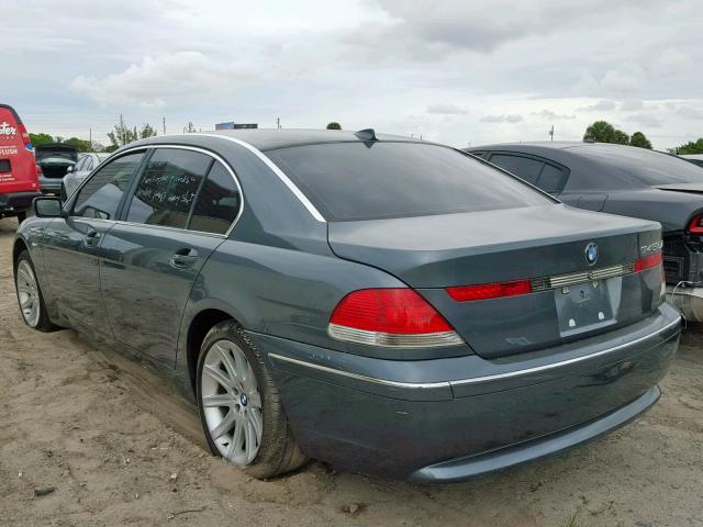 WBAGN63442DR04766 - 2002 BMW 745 LI GRAY photo 3