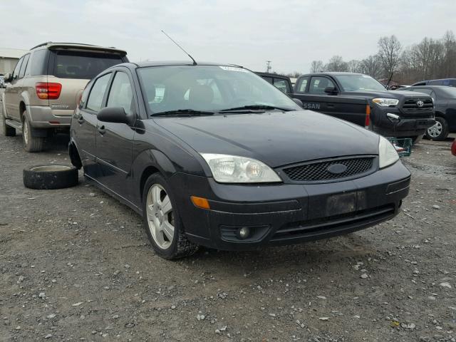 1FAFP37N77W272437 - 2007 FORD FOCUS ZX5 BLACK photo 1