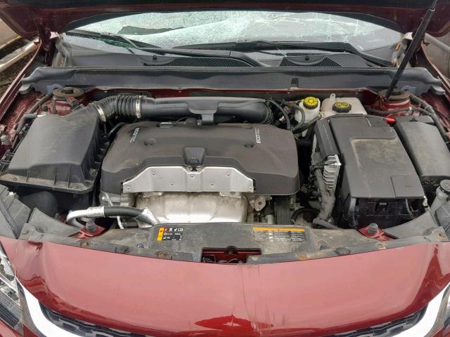 1G11C5SL0FF273468 - 2015 CHEVROLET MALIBU 1LT 勃艮第红 照片 7