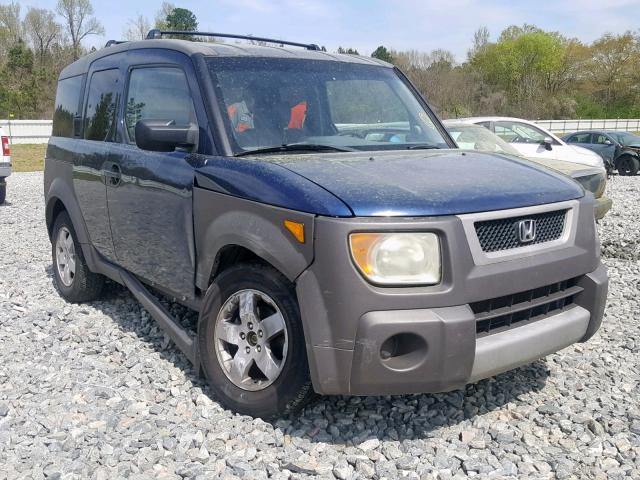 5J6YH28523L029357 - 2003 HONDA ELEMENT EX BLUE photo 1