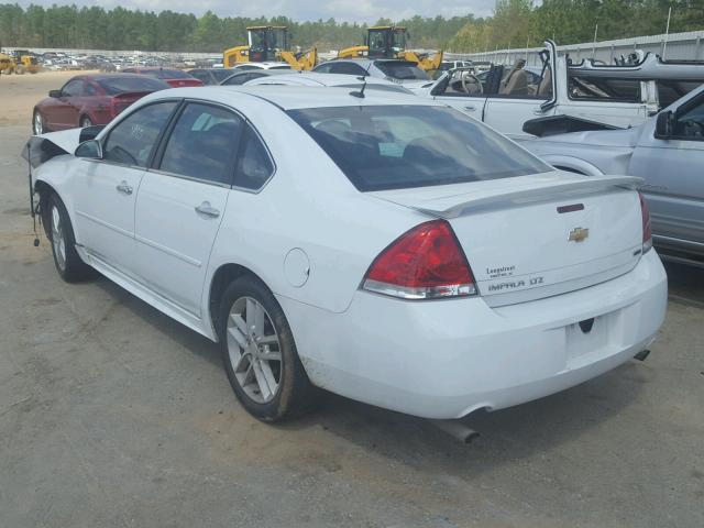 2G1WC5E3XE1189634 - 2014 CHEVROLET IMPALA LIM WHITE photo 3