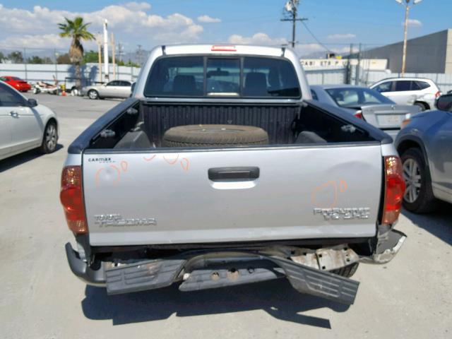 5TETU62N58Z483803 - 2008 TOYOTA TACOMA PRE SILVER photo 9