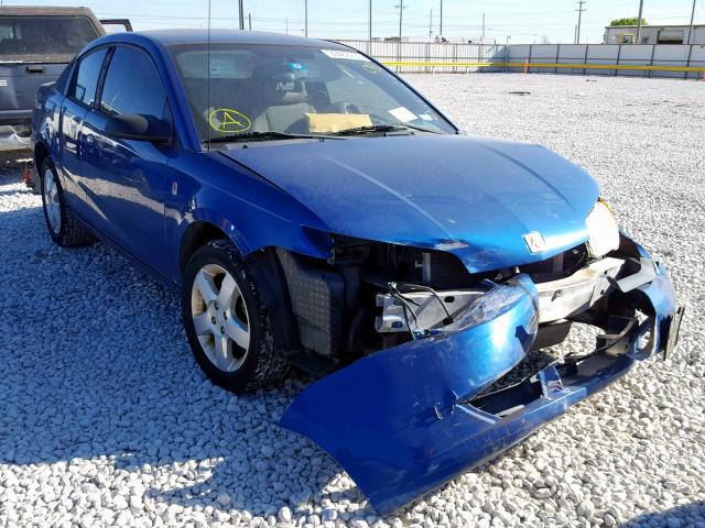 1G8AM15F36Z158245 - 2006 SATURN ION LEVEL BLUE photo 1