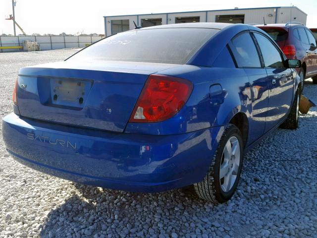 1G8AM15F36Z158245 - 2006 SATURN ION LEVEL BLUE photo 4