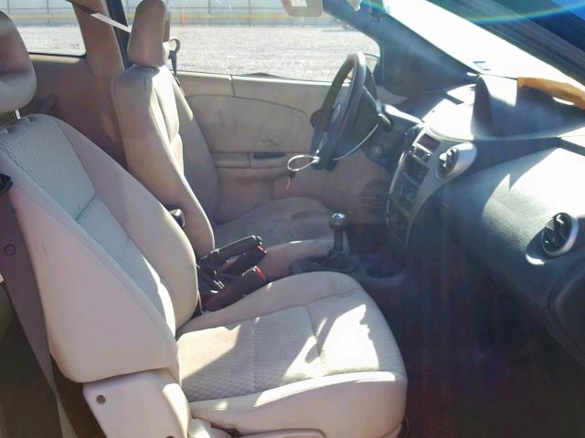 1G8AM15F36Z158245 - 2006 SATURN ION LEVEL BLUE photo 5