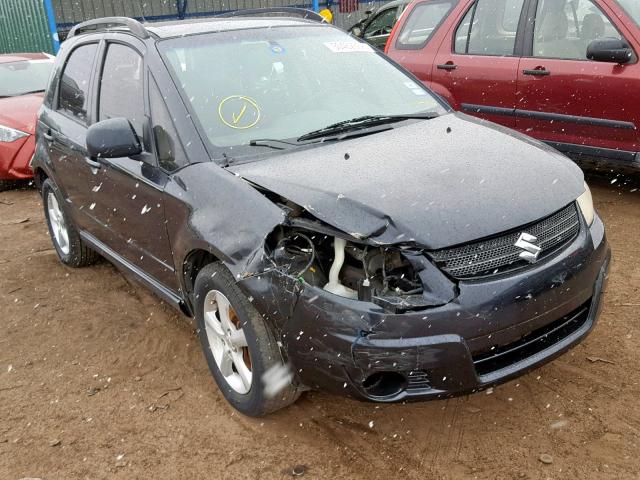 JS2YA413285102453 - 2008 SUZUKI SX4 BASE BLACK photo 1