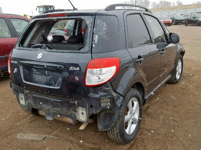 JS2YA413285102453 - 2008 SUZUKI SX4 BASE BLACK photo 4