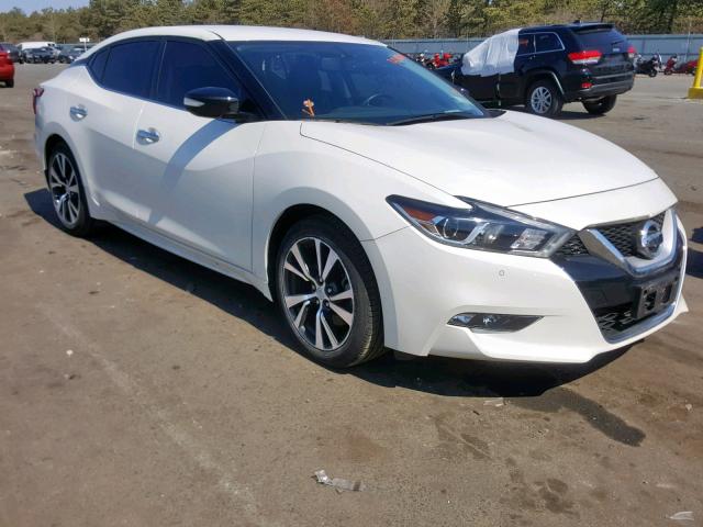 1N4AA6AP8HC425885 - 2017 NISSAN MAXIMA 3.5 WHITE photo 1