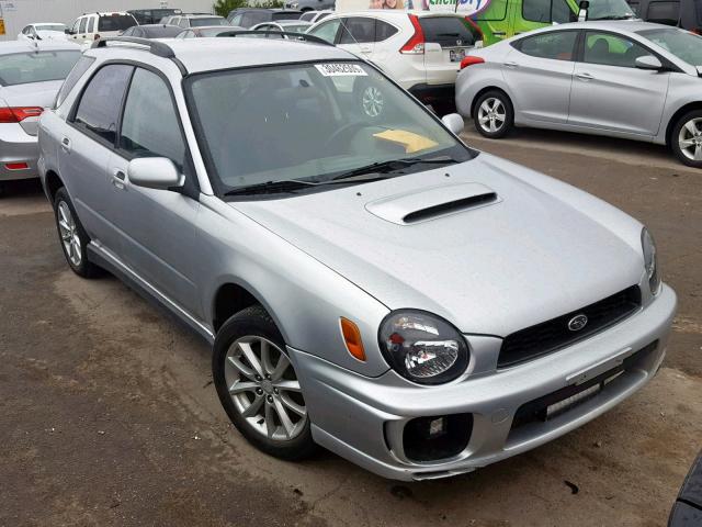 JF1GG29692G827315 - 2002 SUBARU IMPREZA WR SILVER photo 1