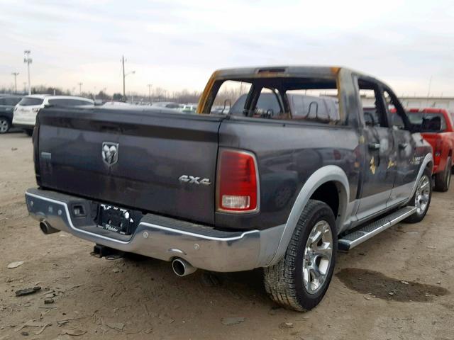 1C6RR7NM7ES434243 - 2014 RAM 1500 LARAM GRAY photo 4