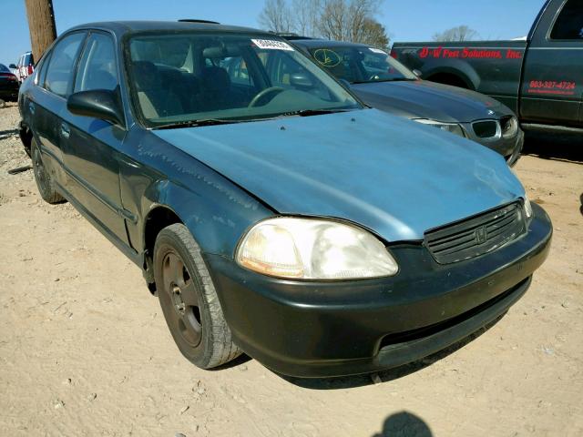 2HGEJ6676WH527119 - 1998 HONDA CIVIC LX BLUE photo 1