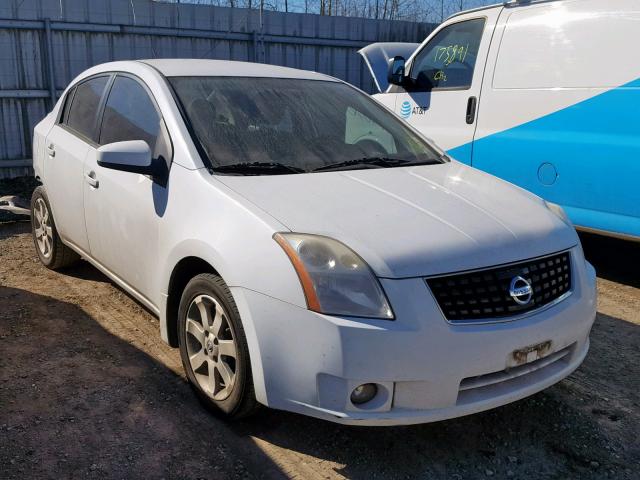 3N1AB61E98L673043 - 2008 NISSAN SENTRA 2.0 WHITE photo 1