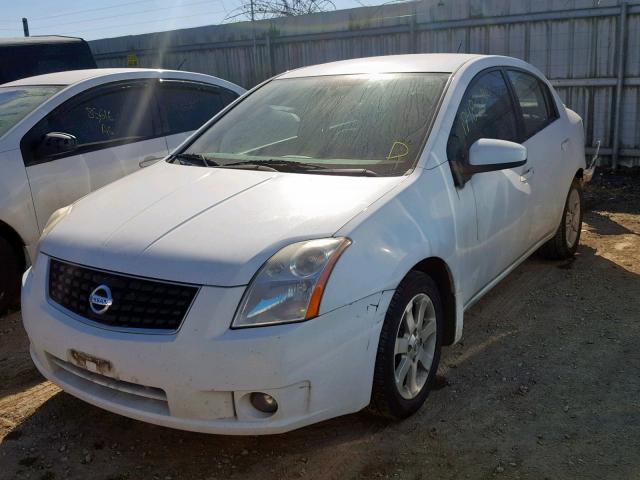 3N1AB61E98L673043 - 2008 NISSAN SENTRA 2.0 WHITE photo 2