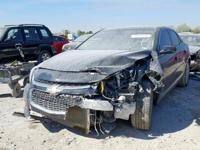 1G11E5SL9EF181347 - 2014 CHEVROLET MALIBU 2LT BLACK photo 2