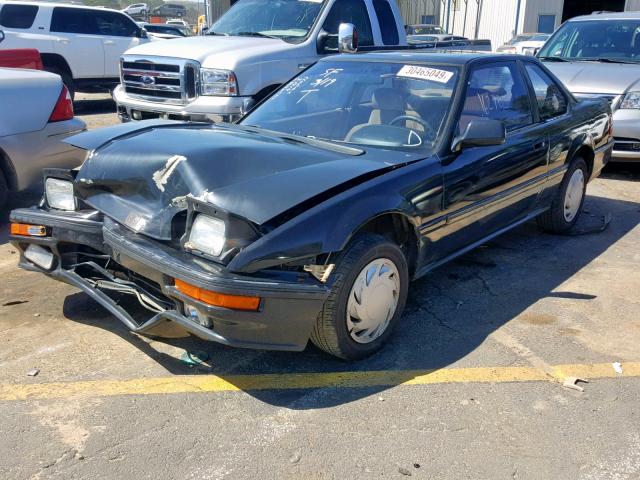 JHMBA413XKC013036 - 1989 HONDA PRELUDE 2. BLACK photo 2