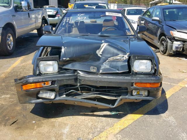 JHMBA413XKC013036 - 1989 HONDA PRELUDE 2. BLACK photo 9