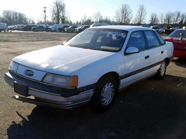 1FABP52U4KG204396 - 1989 FORD TAURUS GL WHITE photo 2