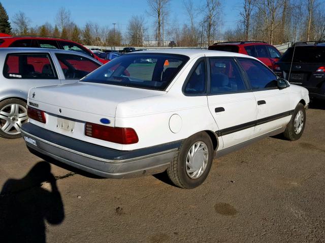 1FABP52U4KG204396 - 1989 FORD TAURUS GL WHITE photo 4