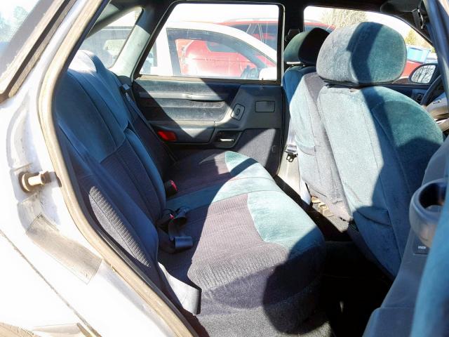 1FABP52U4KG204396 - 1989 FORD TAURUS GL WHITE photo 6