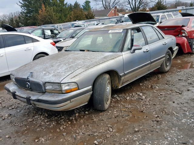 1G4HR52L9RH484158 - 1994 BUICK LESABRE LI BLUE photo 2