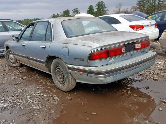 1G4HR52L9RH484158 - 1994 BUICK LESABRE LI BLUE photo 3