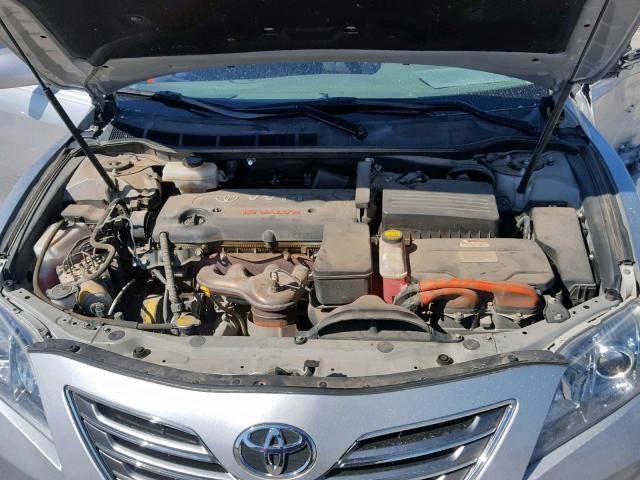 JTNBB46K473029685 - 2007 TOYOTA CAMRY NEW SILVER photo 7