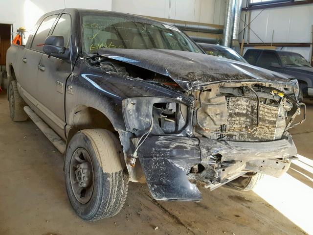 3D3KS29A77G802567 - 2007 DODGE RAM 2500 BLACK photo 1