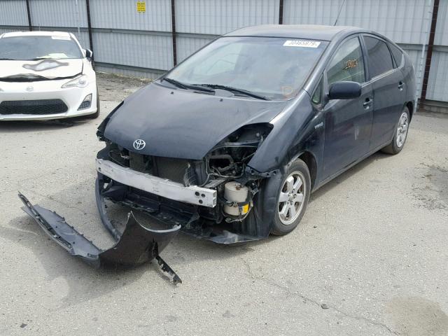 JTDKB20U783412363 - 2008 TOYOTA PRIUS BLACK photo 2