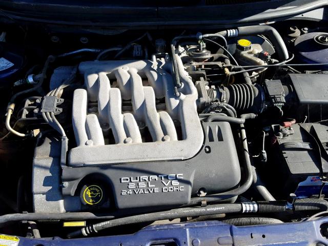 1ZWFT61L5X5761044 - 1999 MERCURY COUGAR V6 BLUE photo 7