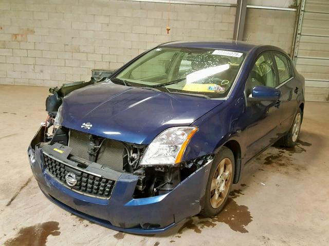 3N1AB61E88L656508 - 2008 NISSAN SENTRA 2.0 BLUE photo 2