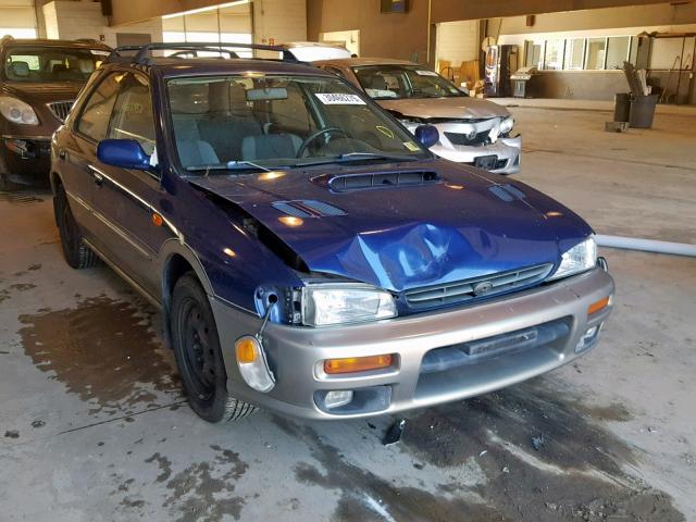 JF1GF48541H800149 - 2001 SUBARU IMPREZA OU BLUE photo 1