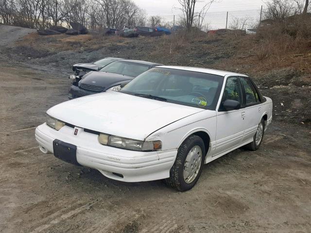 1G3WH52M5SD332317 - 1995 OLDSMOBILE CUTLASS SU WHITE photo 2