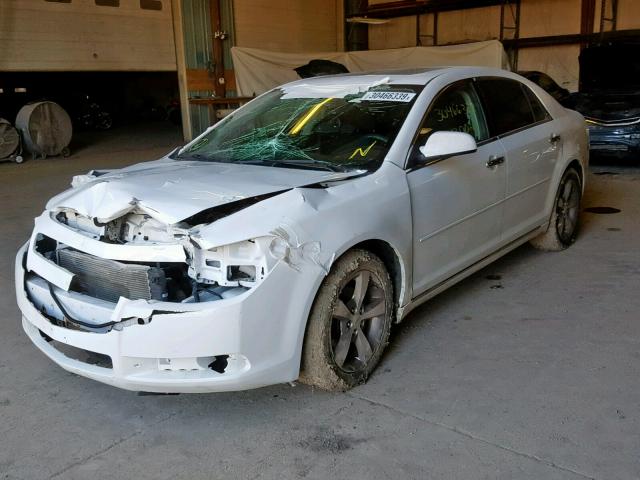 1G1ZC5EU0CF117577 - 2012 CHEVROLET MALIBU 1LT თეთრი ფოტო 2