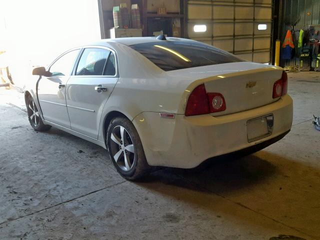 1G1ZC5EU0CF117577 - 2012 CHEVROLET MALIBU 1LT თეთრი ფოტო 3